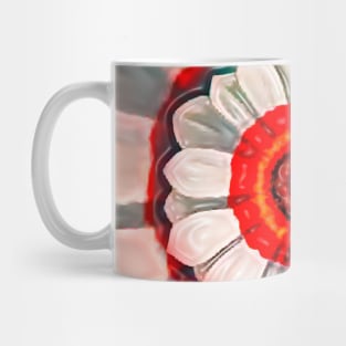 Red daisy Mug